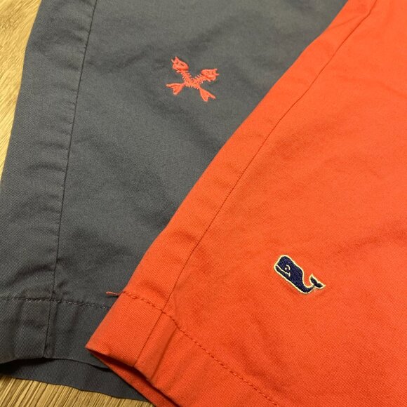 Vineyard Vines embroidered shorts size 14 - Picture 7 of 8